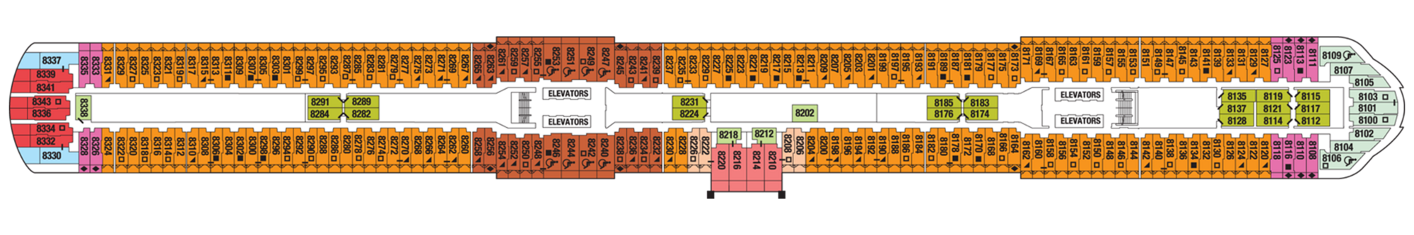 Deck 8 plan